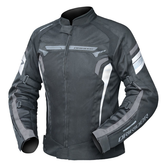 dririder ladies air ride 4 black white grey jacket moto dririder jacket size chart