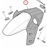 Ducati Multistrada Front Mudguard