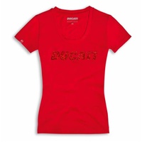 Ducatiana 2.0 T-Shirt Red Lady