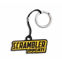 Scrambler Logo Key Ring