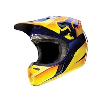 Fox V3 Orange Flight Medium Size Helmet