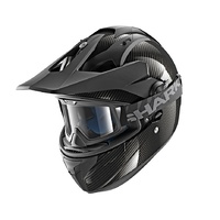 Shark Explore-R Black Carbon Skin Helmet